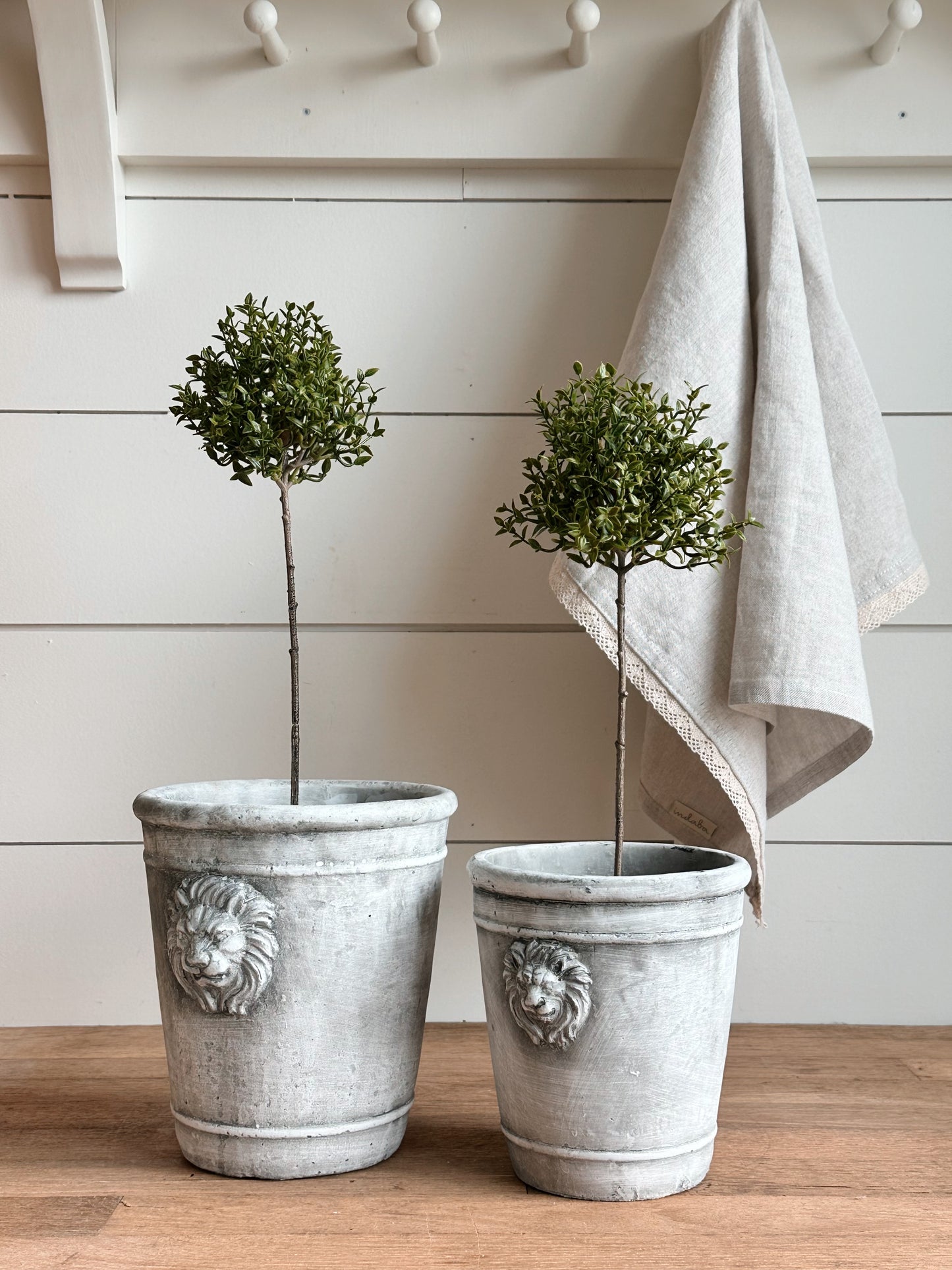 Faux Thyme Topiary