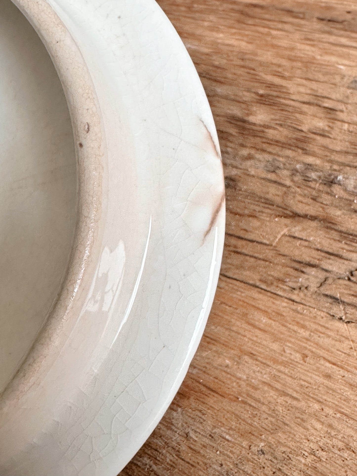 Beautifully Stained Antique Chocolate Pot