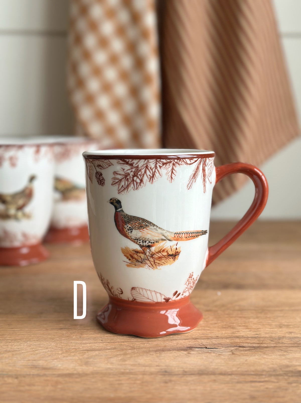 Fall Pheasant Mugs