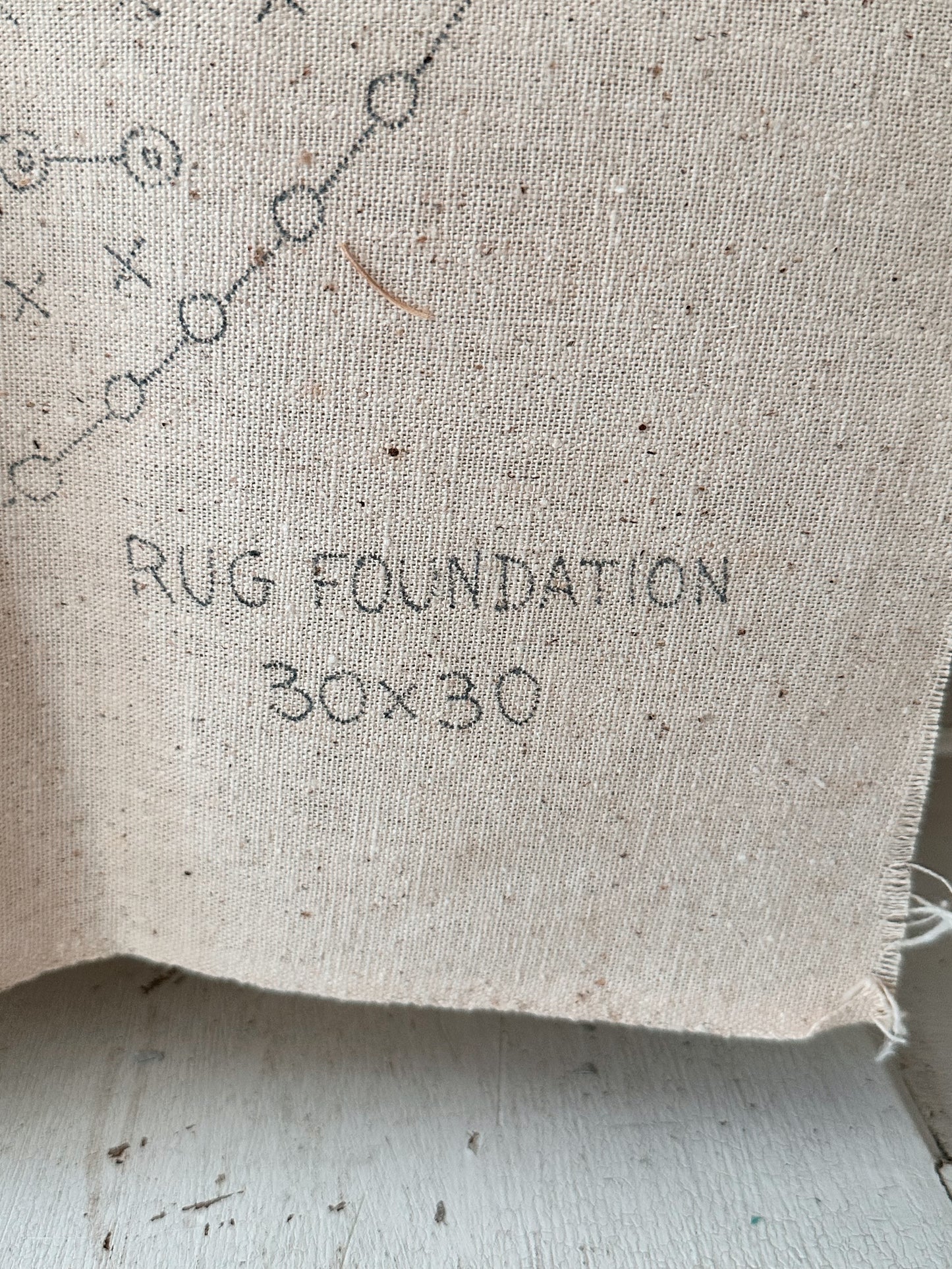 Vintage Rug Pattern (Scottie Dog)