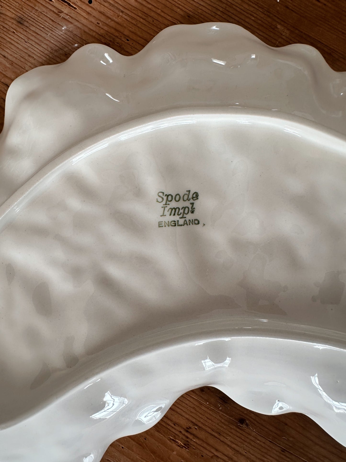 Vintage Spode Cabbage Ware Dish