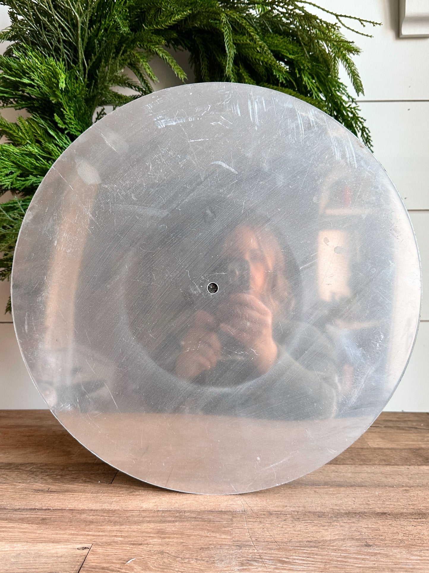 Large Vintage Military Time Clock Face