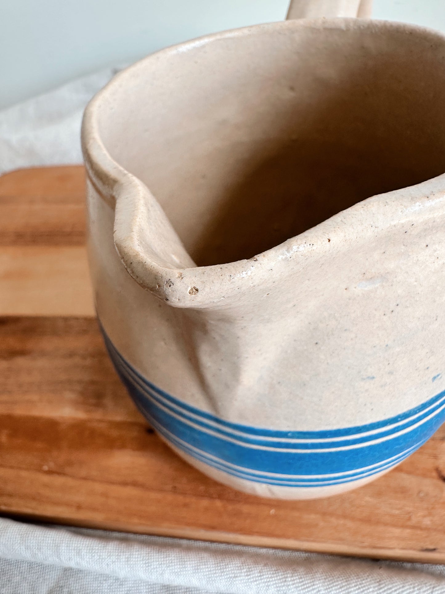 Vintage Stoneware Creamer
