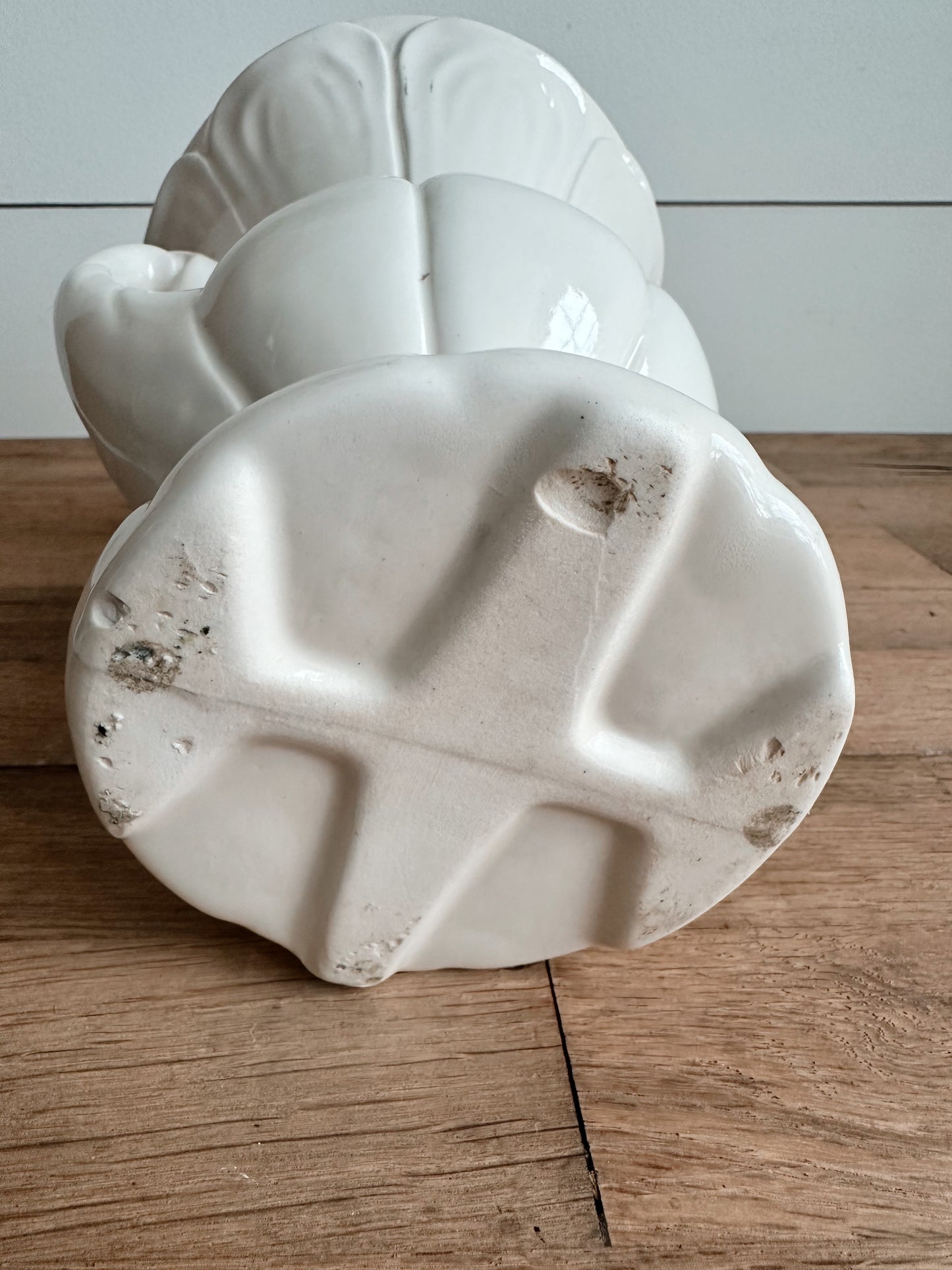 Vintage Creamy White Vase