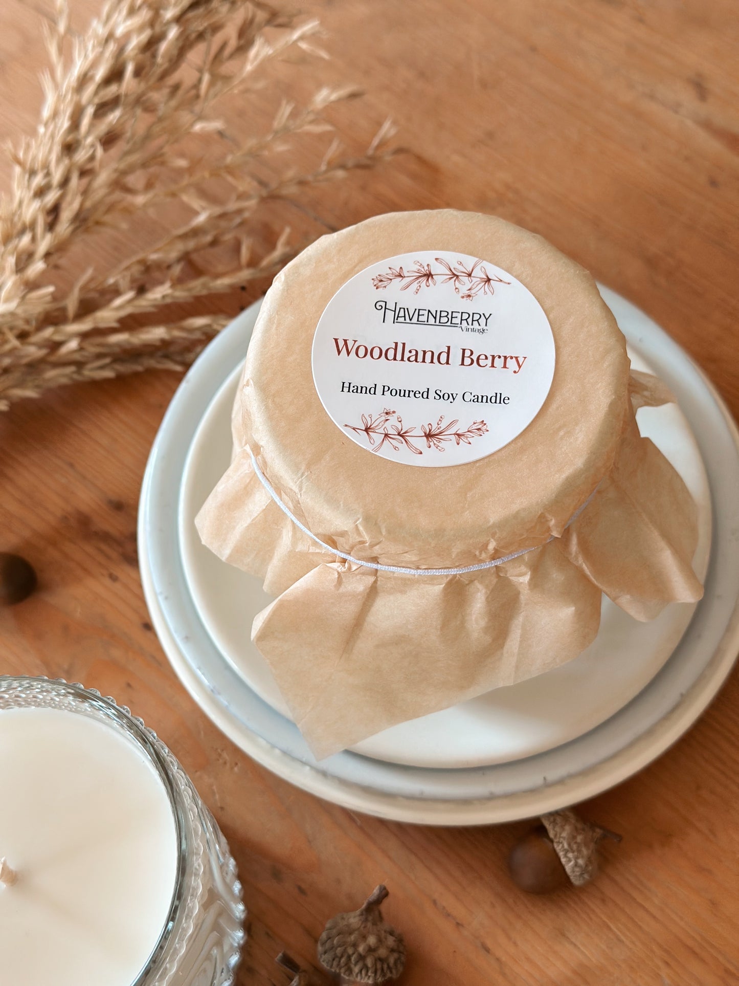 Limited Edition Hand Poured Woodland Berry Candle
