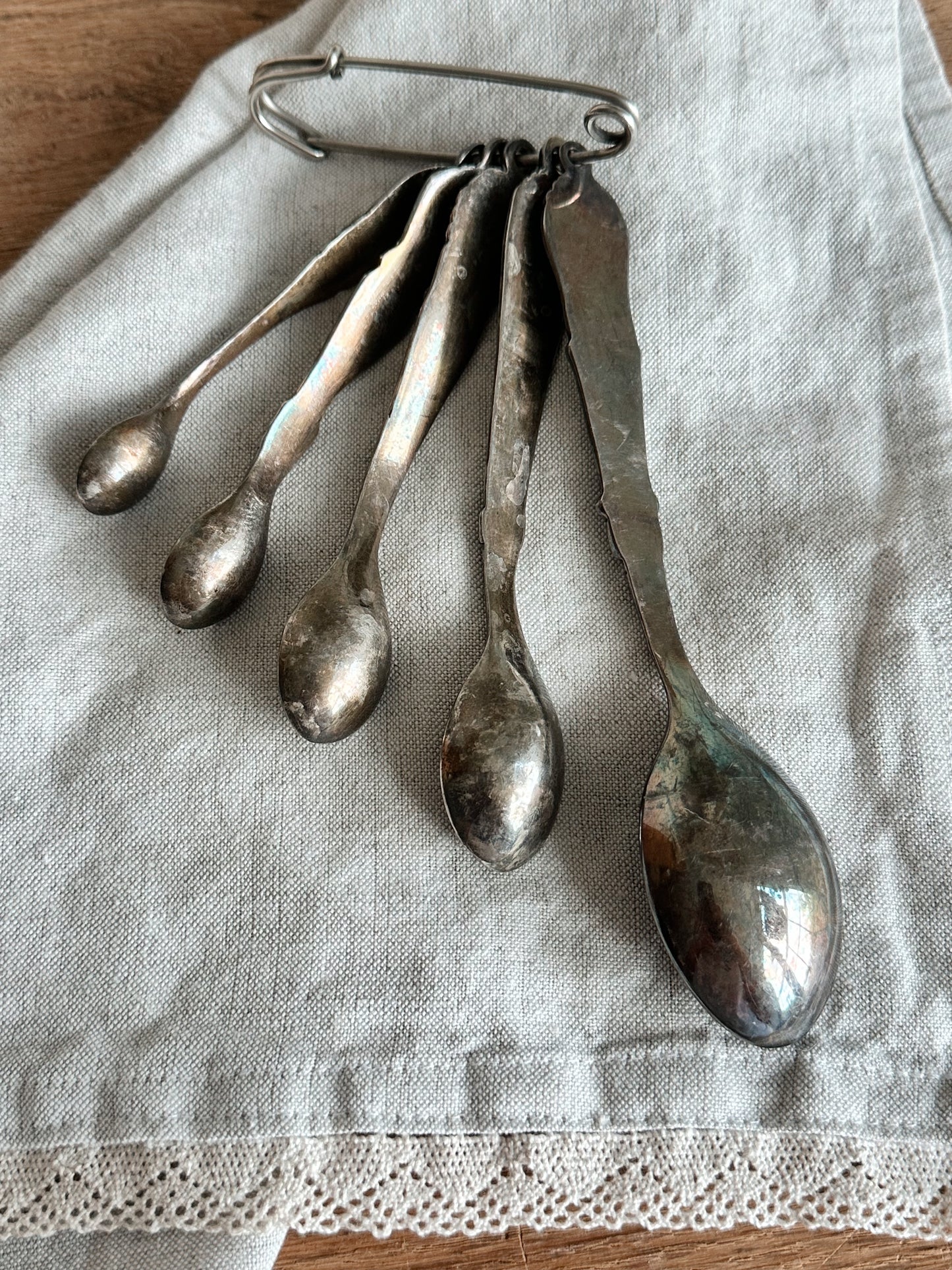 Vintage 1990 Anthropologie Measuring Spoons