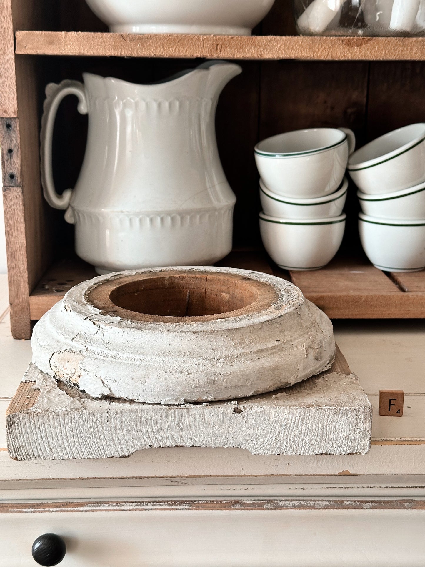 Chippy Salvage Column Base Riser