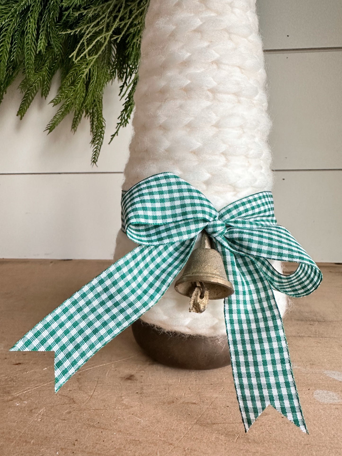 Vintage Brass Bottom Yarn Tree