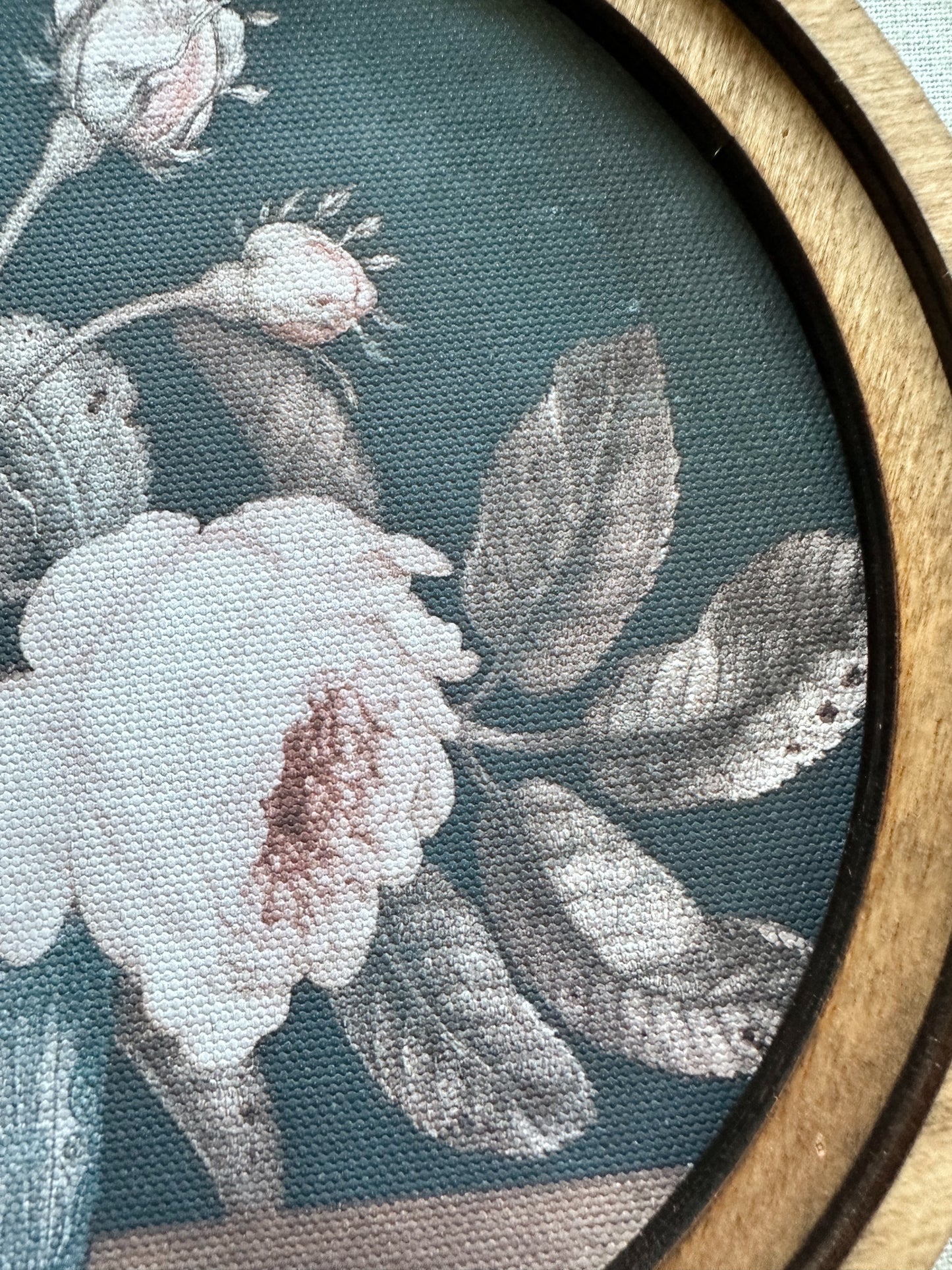 Petite Canvas Print, Vintage Flowers