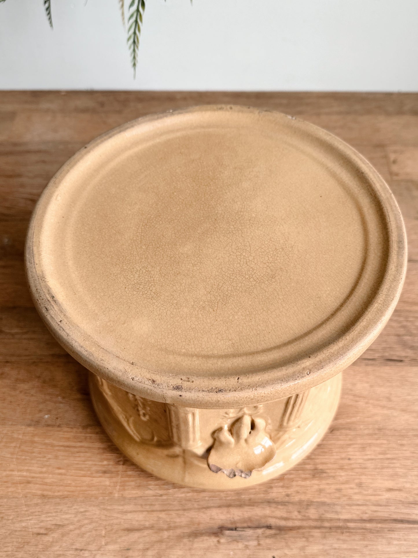 Antique Tobacco Jar, Planter
