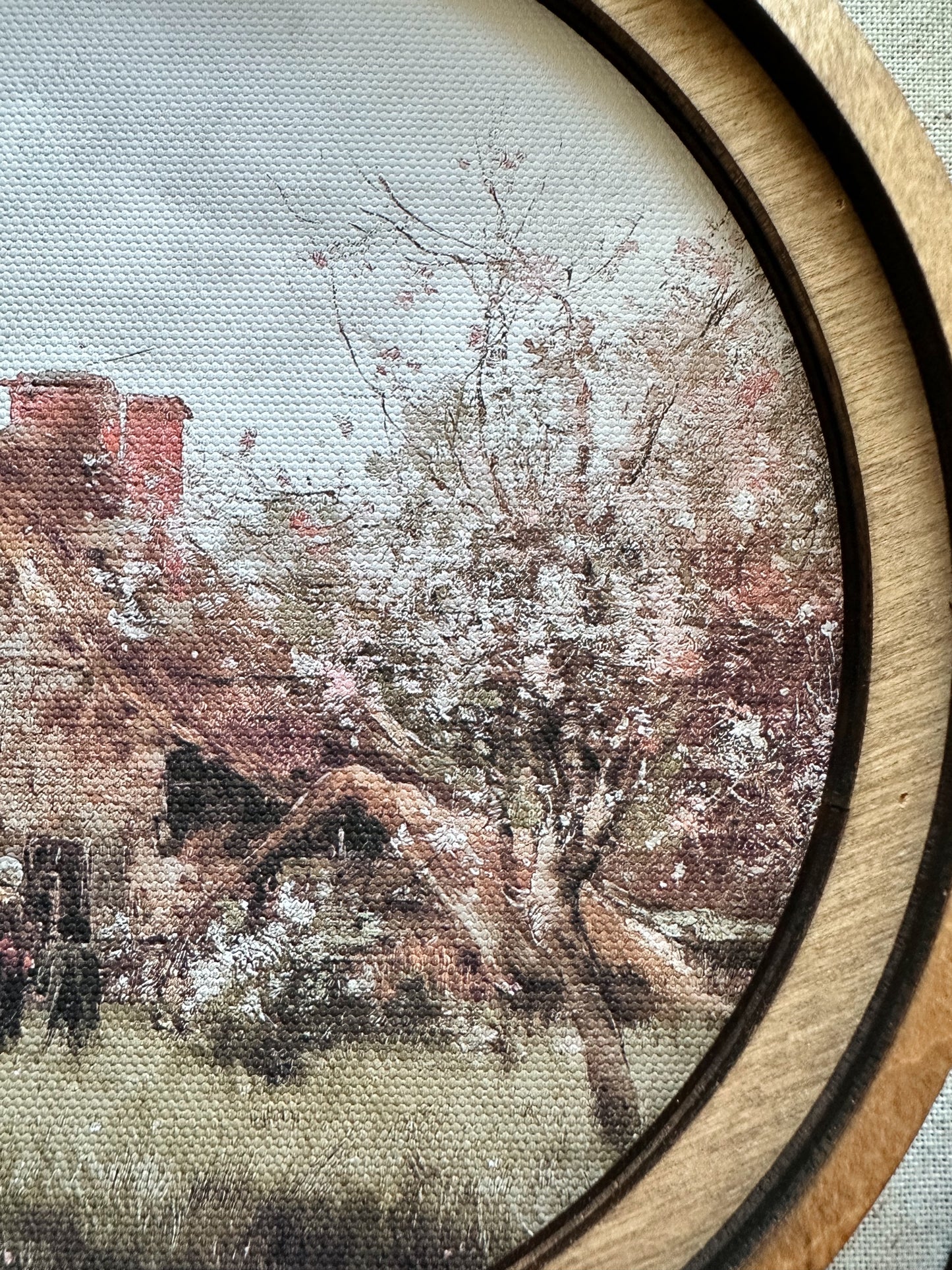 Petite Canvas Print, French Cottage
