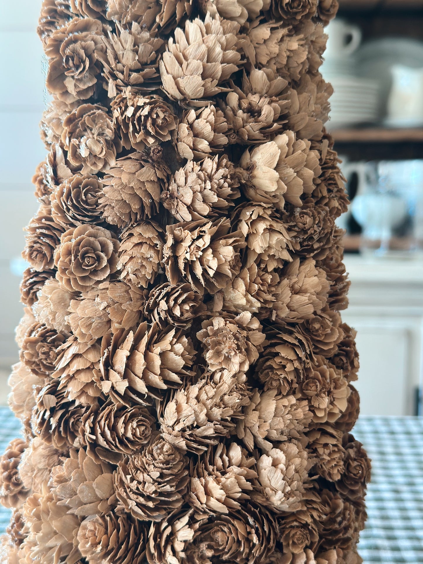 Bleached Pinecone Trees