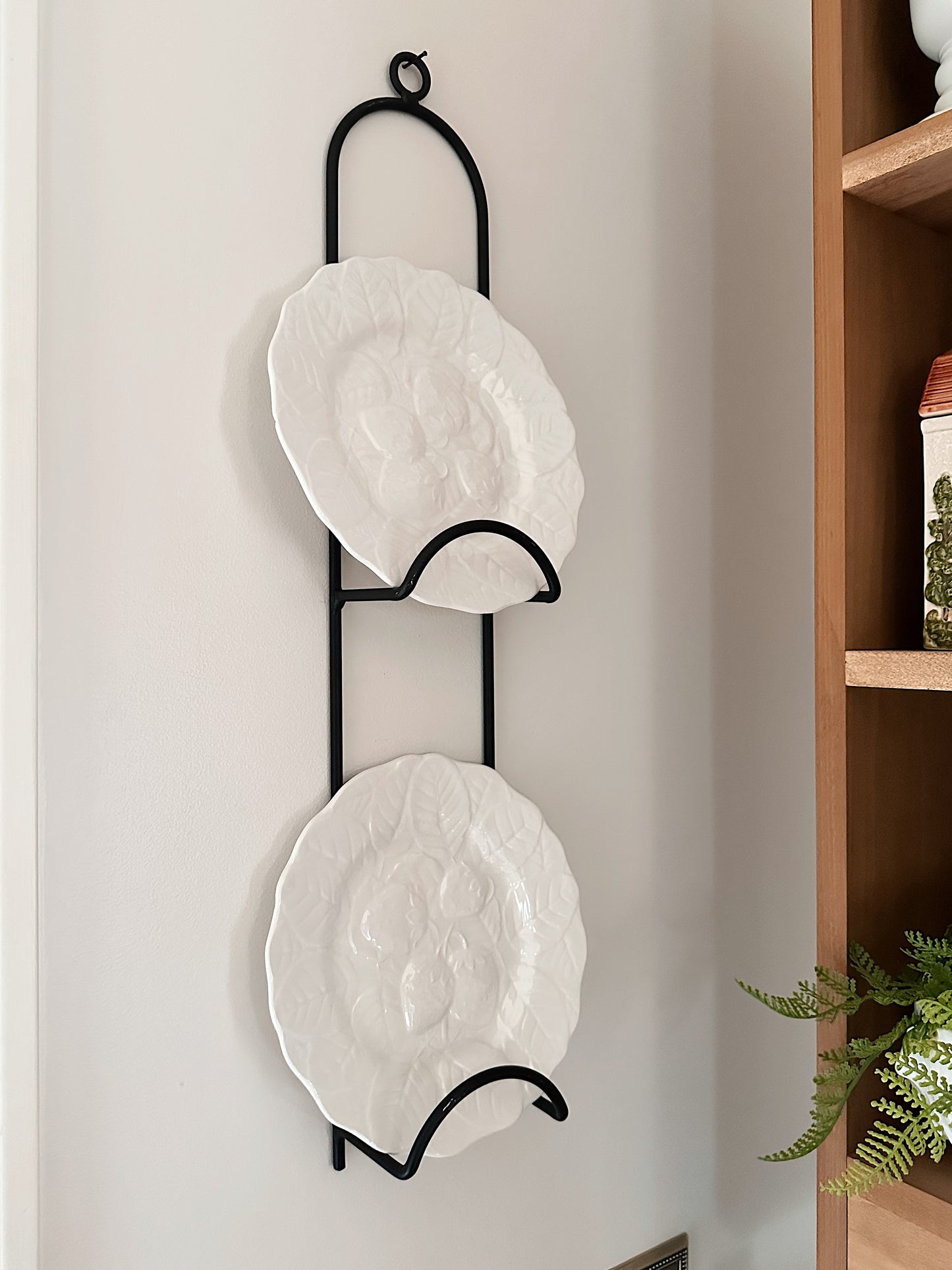 Forged Iron Double Plate Holder