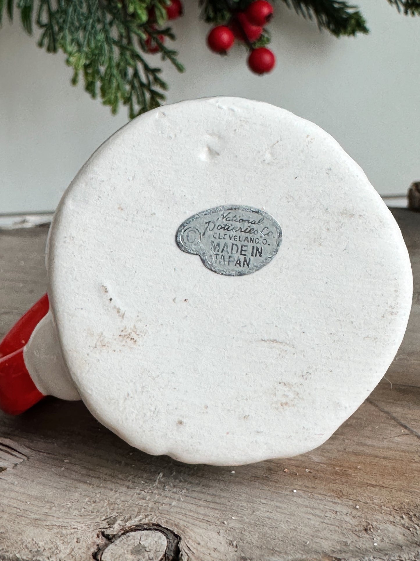 Vintage Mini Santa Mug, Japan