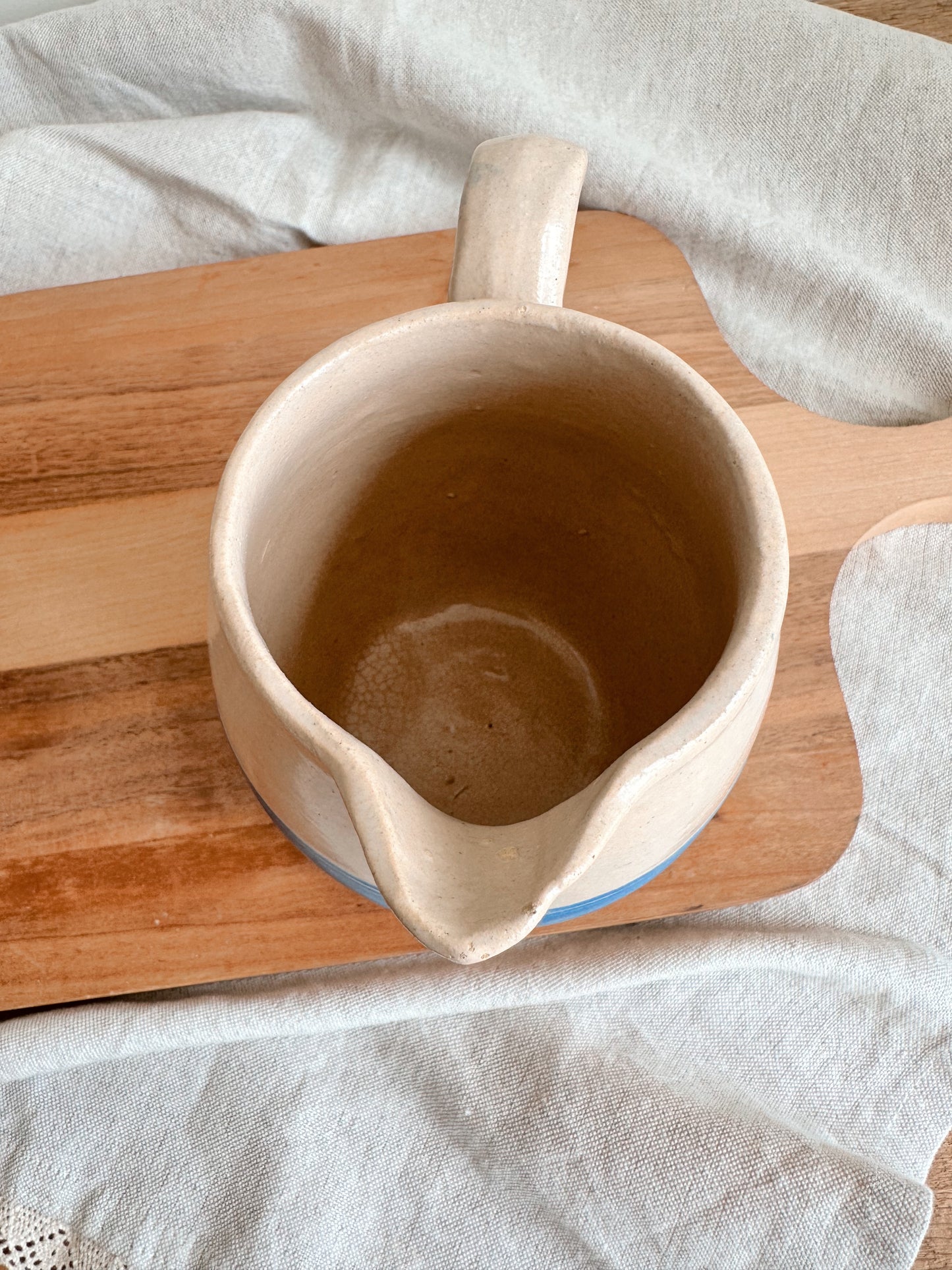 Vintage Stoneware Creamer