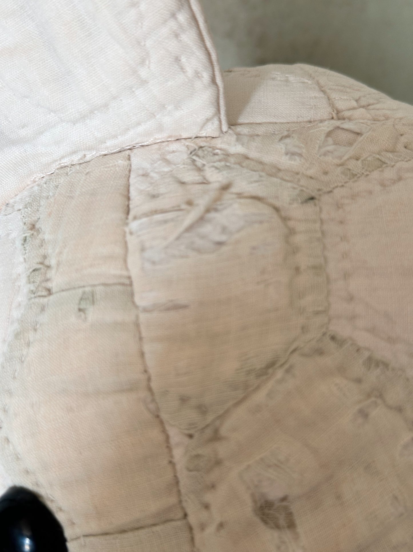 Handmade Vintage Quilt Teddy Bear
