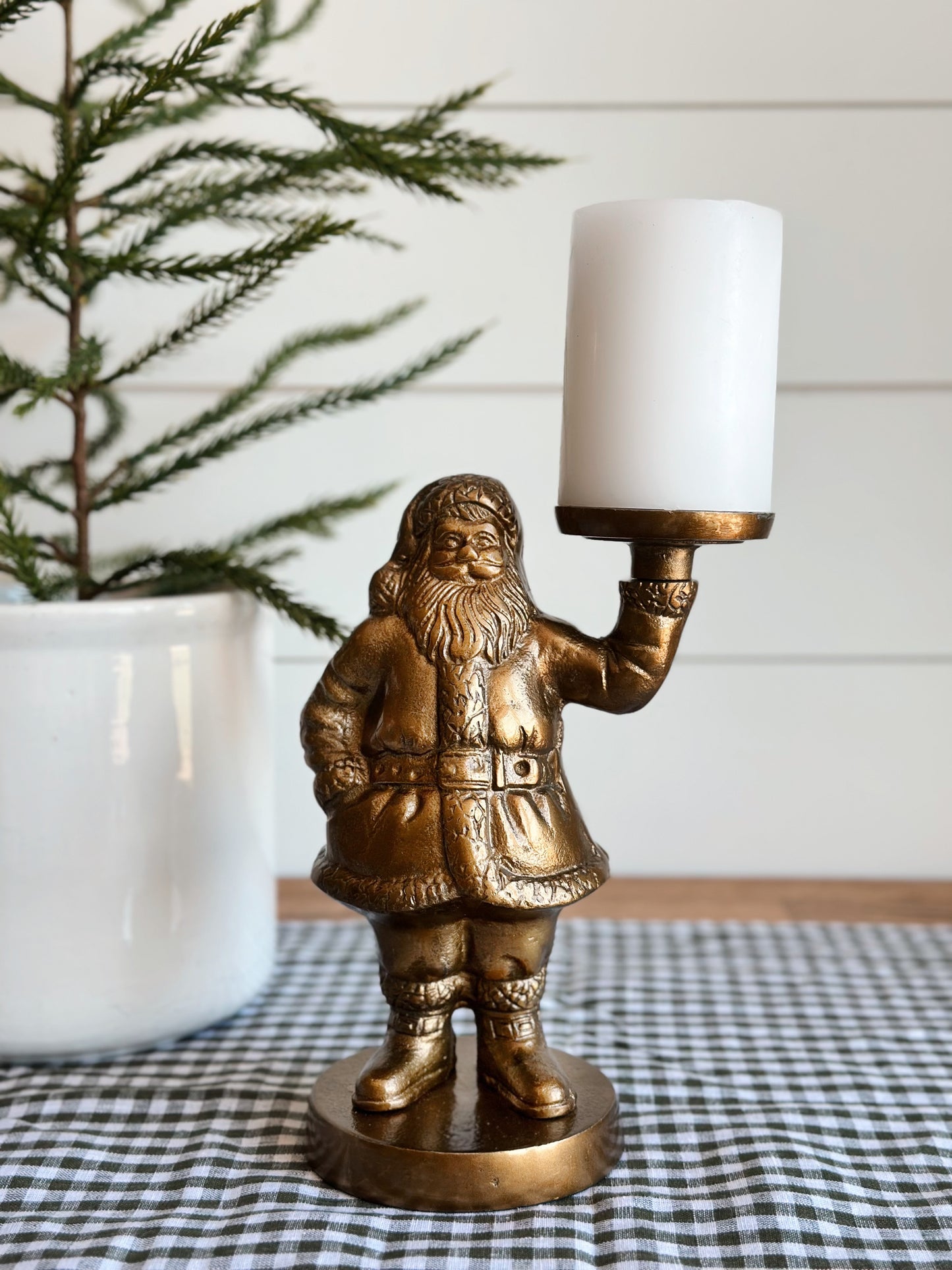 Bronze Santa Butler
