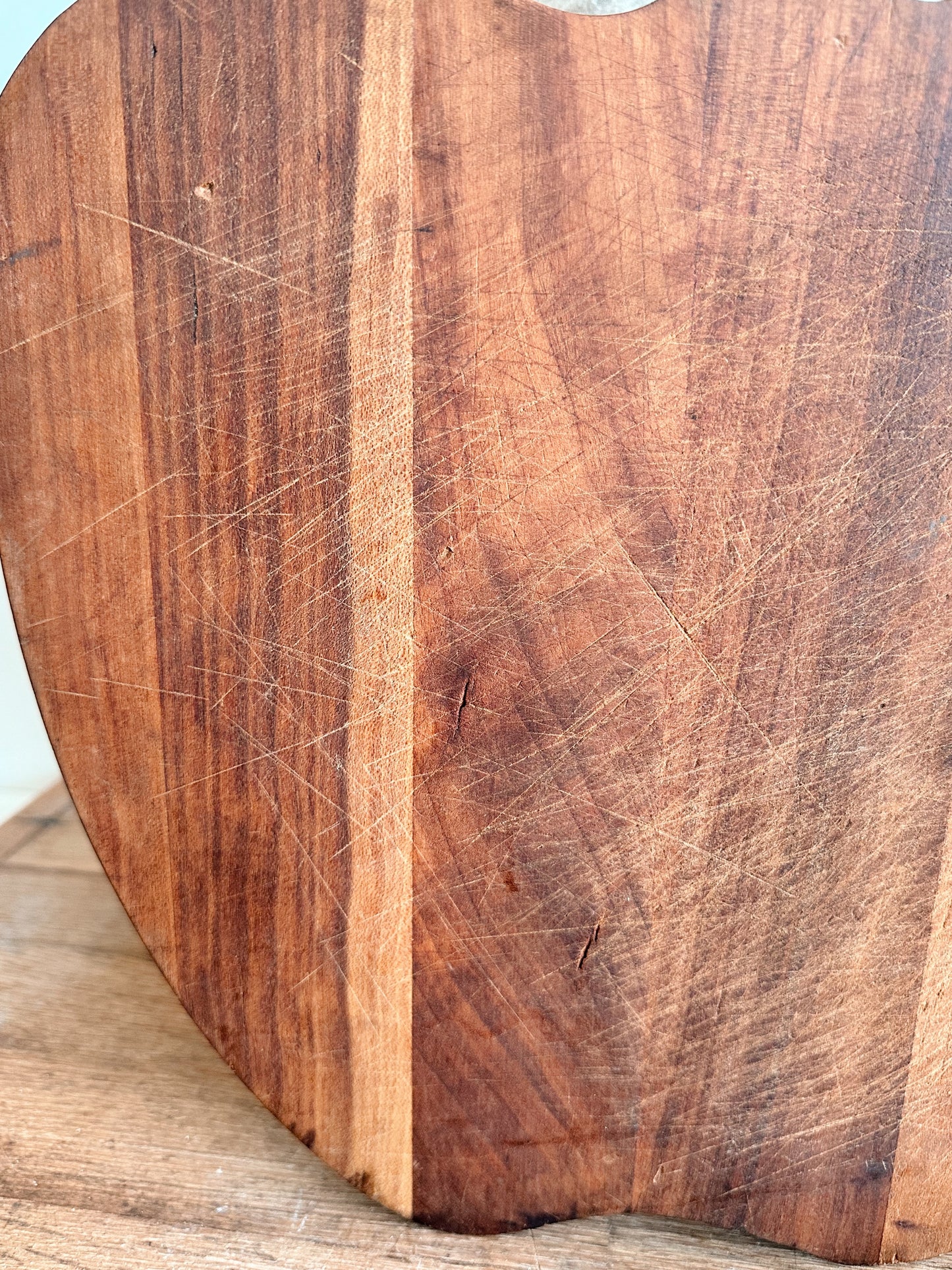 Found Apple Cutting Board