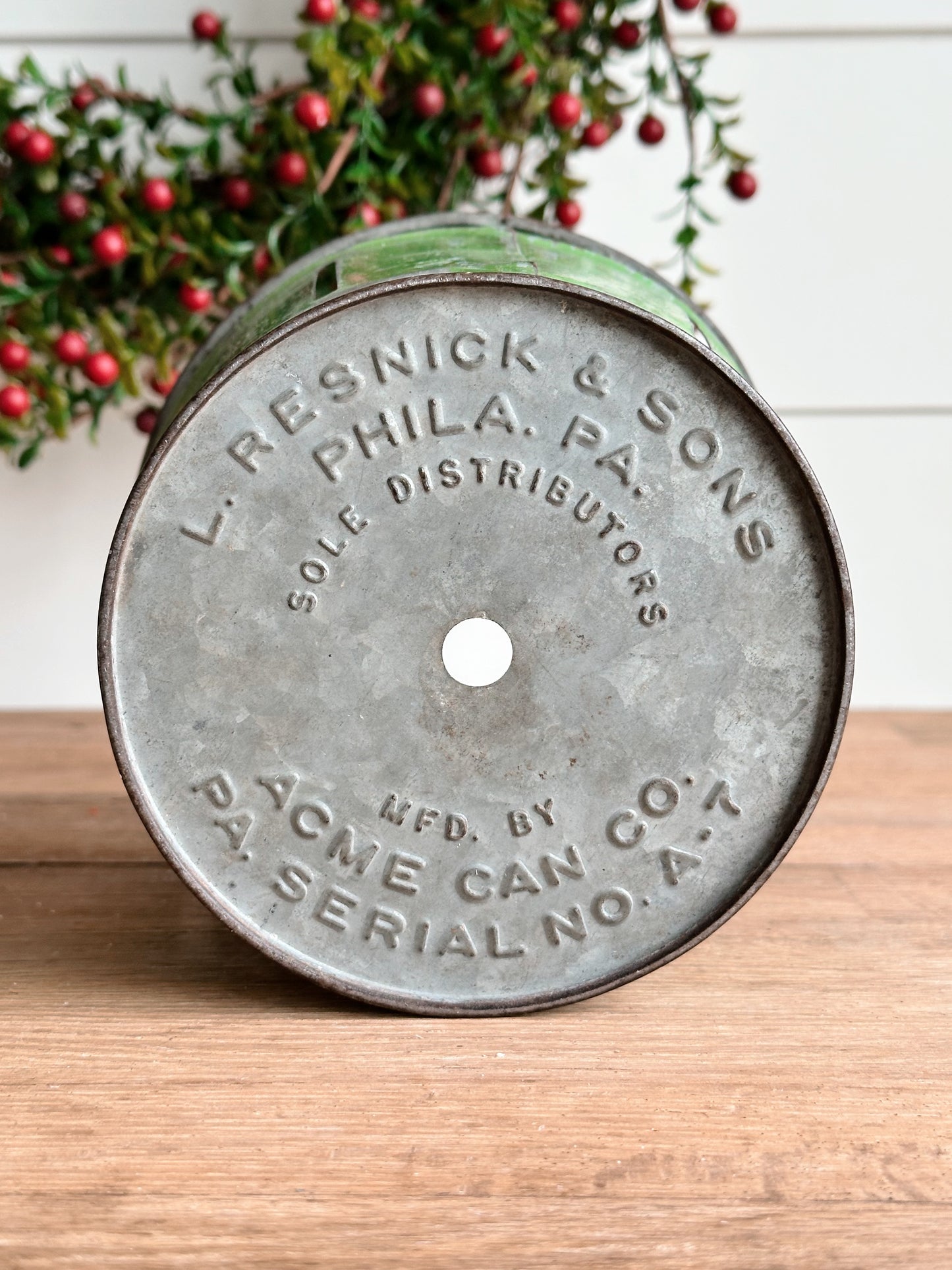 Vintage ACME Can Co Dry Measure