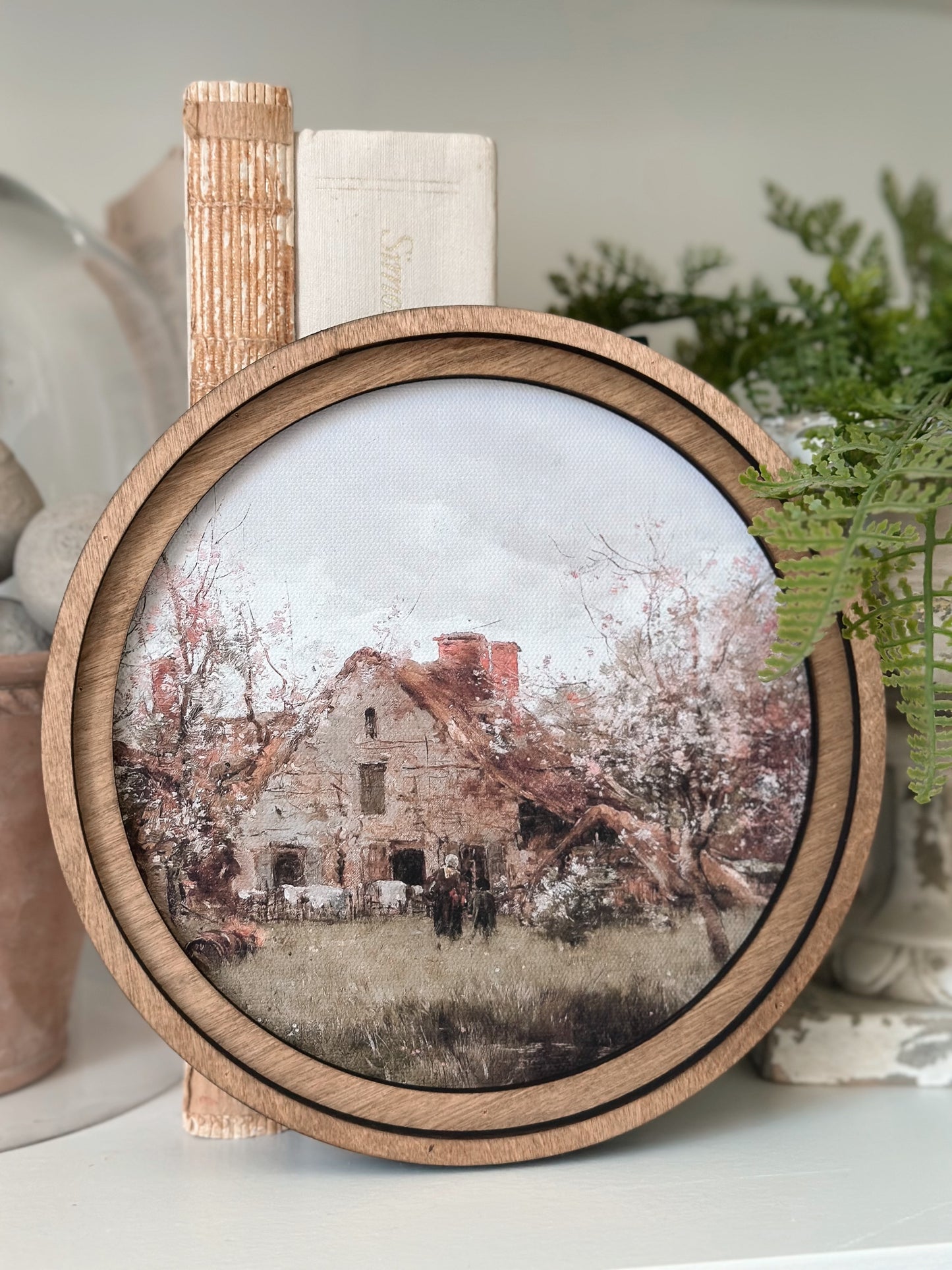Petite Canvas Print, French Cottage