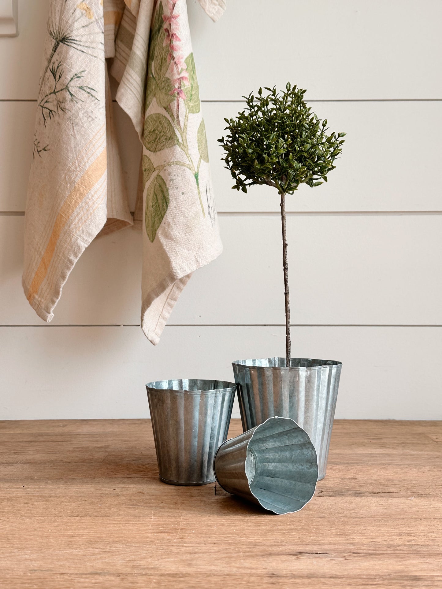 Faux Thyme Topiary