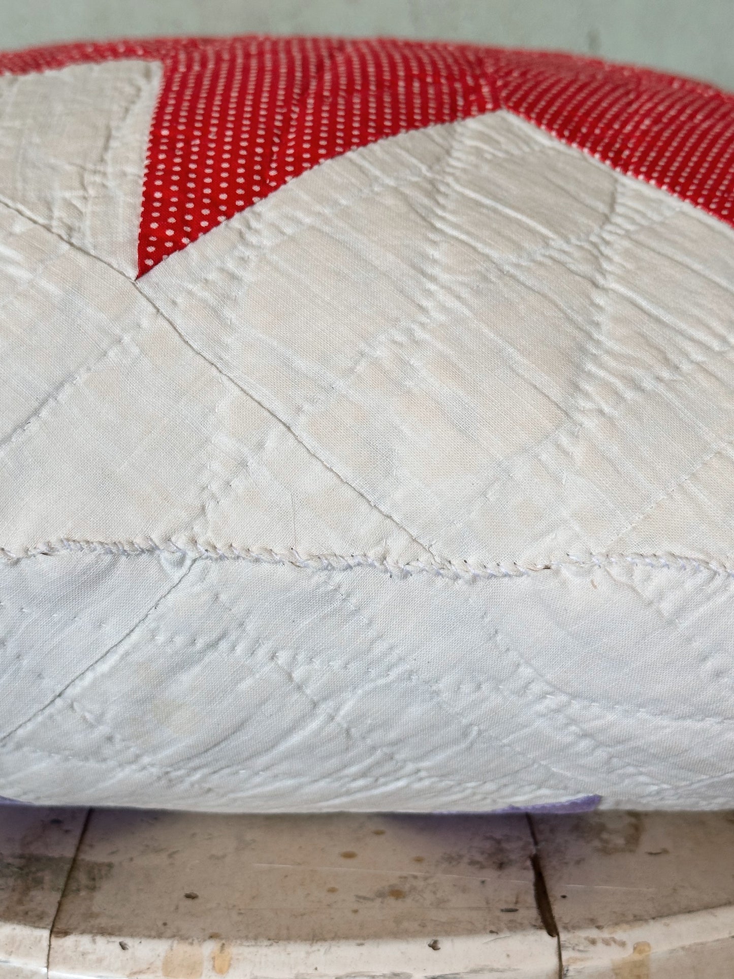 Handmade Vintage Quilt Pillow