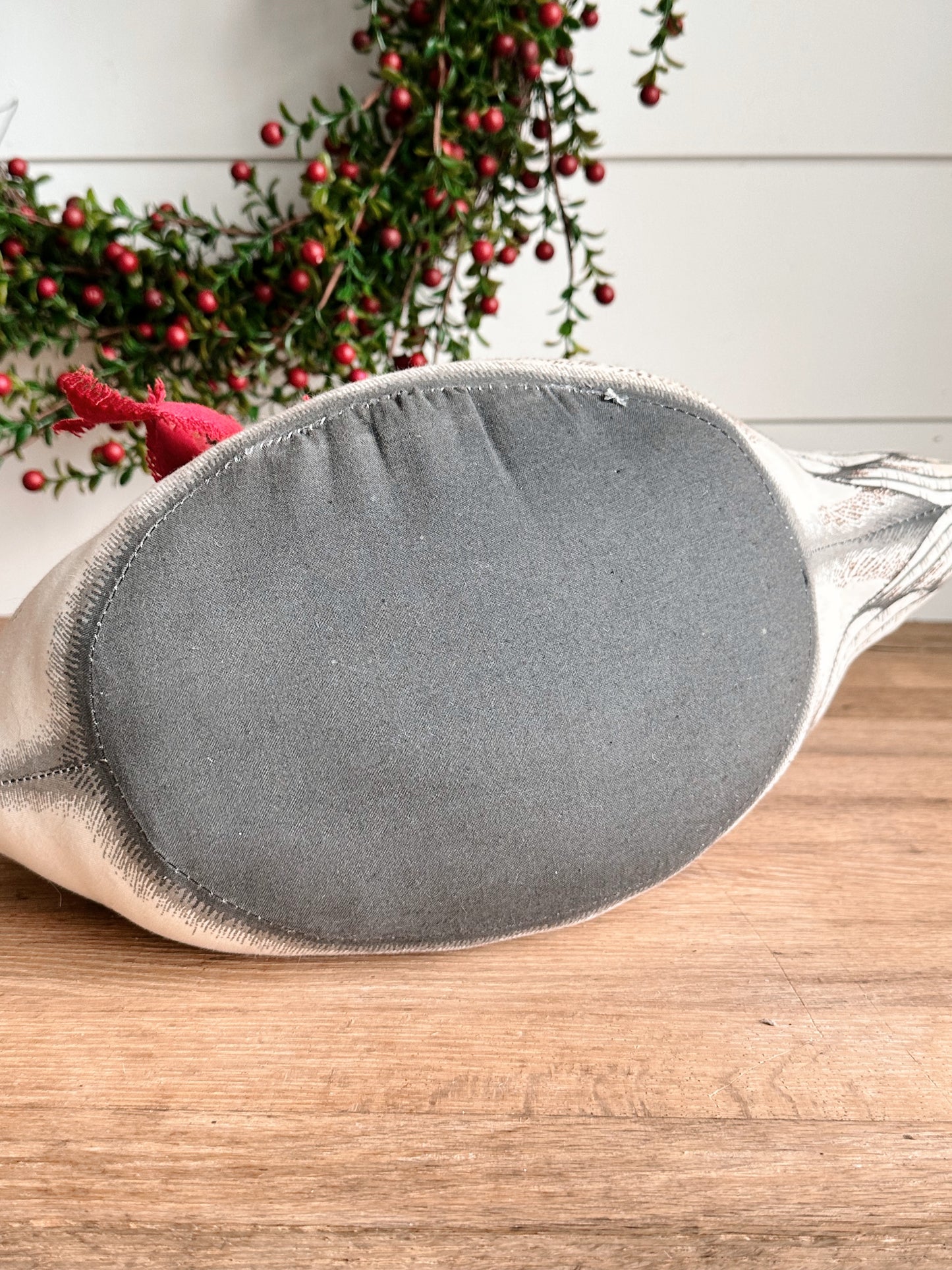 Vintage Handmade Stuffed Swan