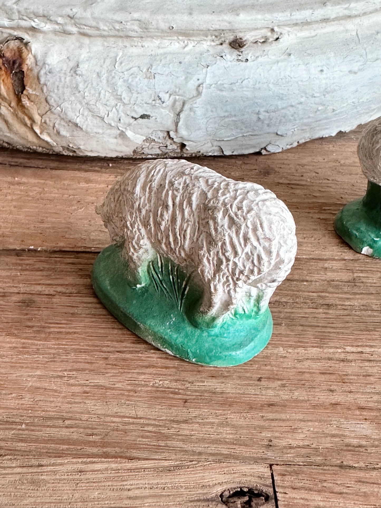 Pair of Vintage Sheep