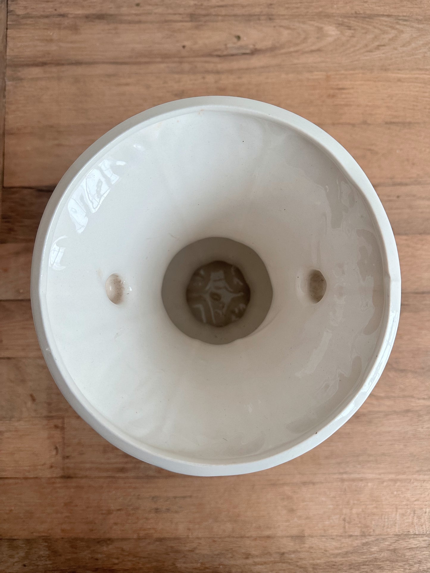 Vintage Creamy White Vase