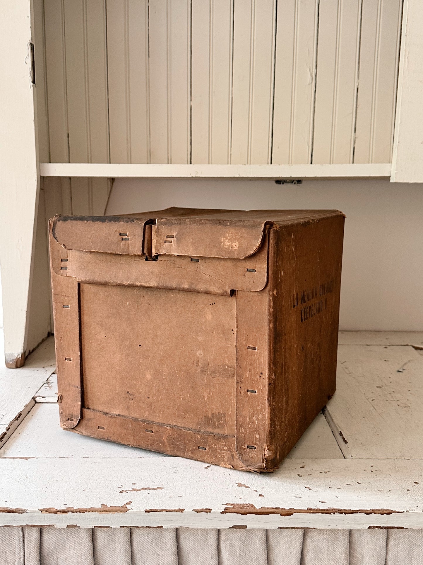 Vintage Dairy Box, Dairymen’s Ohio Farmers Milk