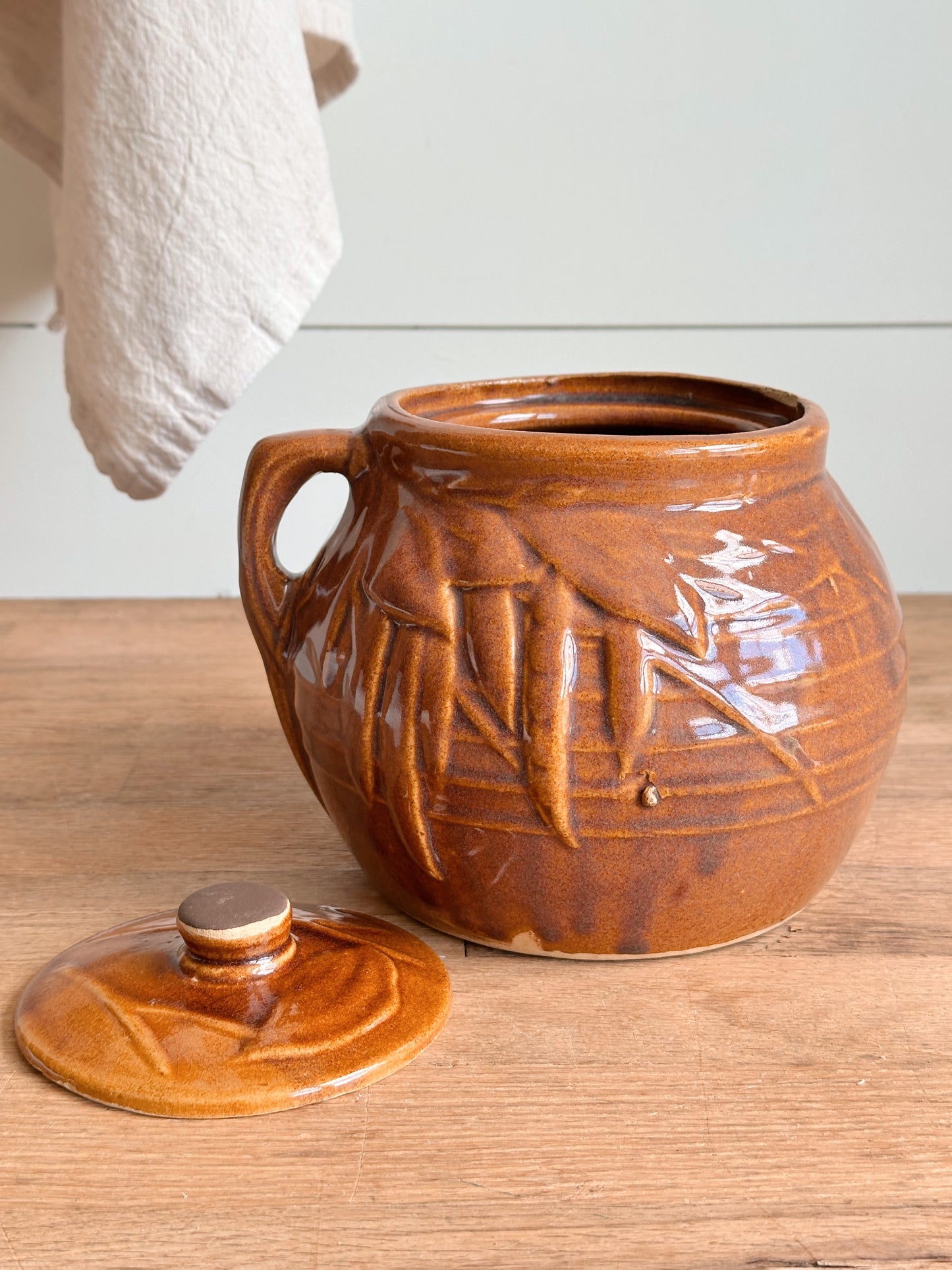 Vintage McCoy Bean Pot