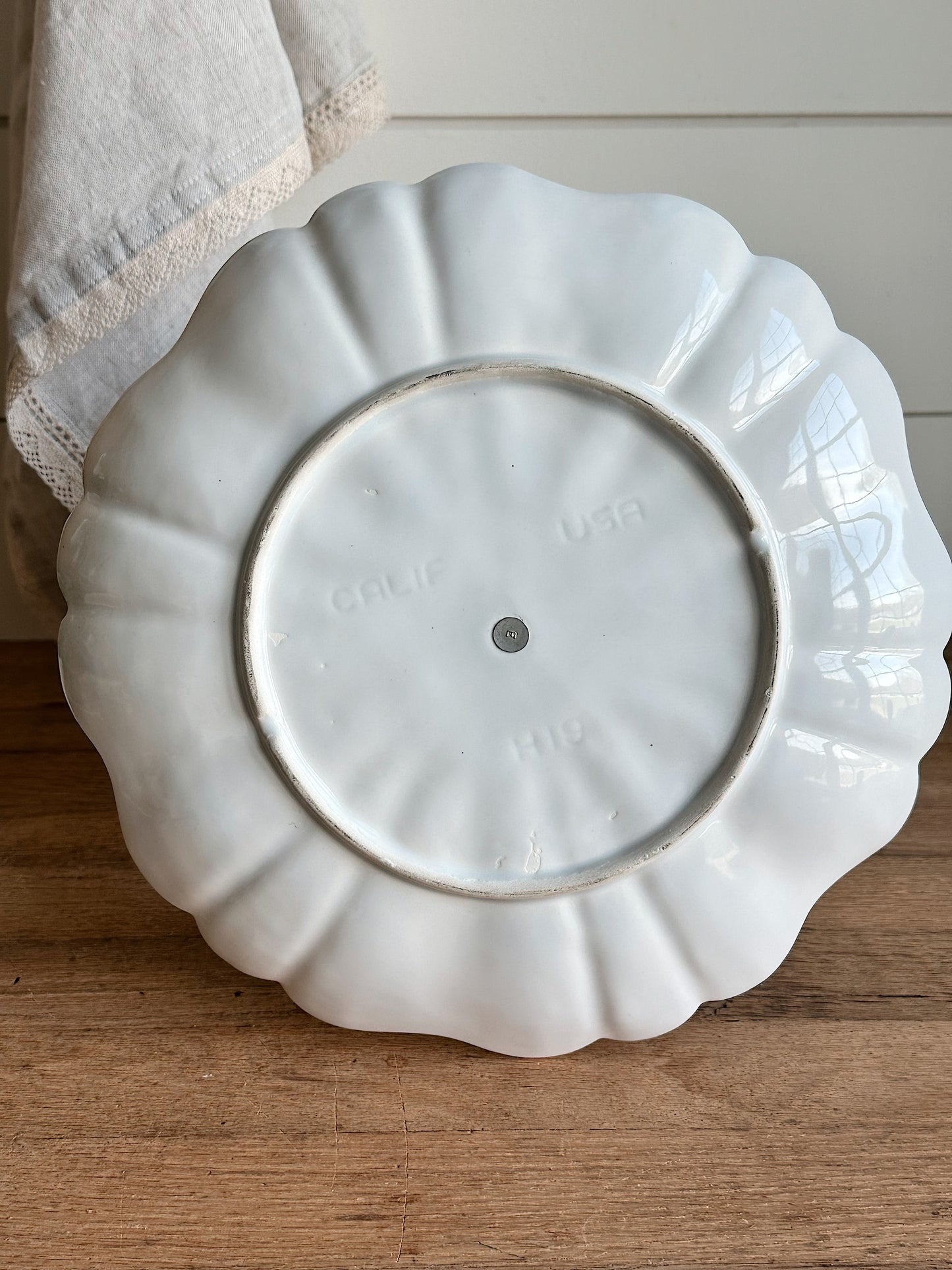 Vintage California Pottery Three Tier Server