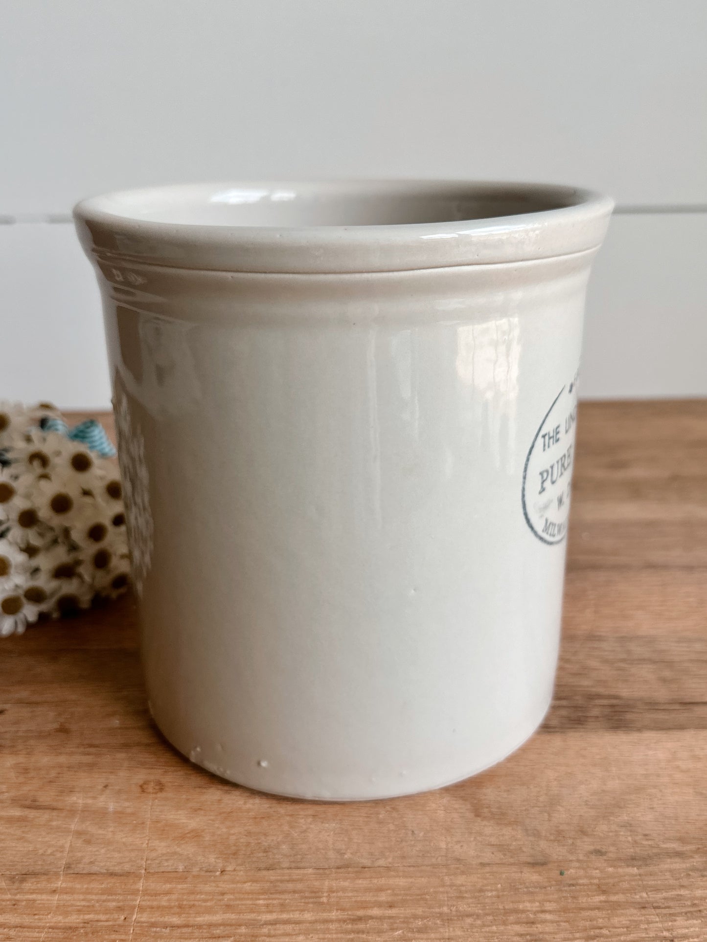 Vintage Honey Crock