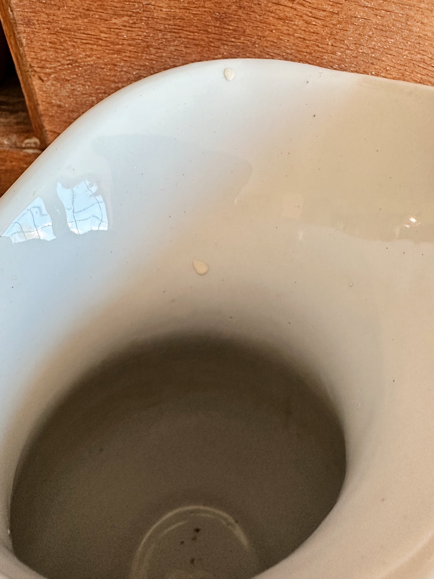 Anthony Shaw Ironstone Pitcher, Lily of the Valley Pattern