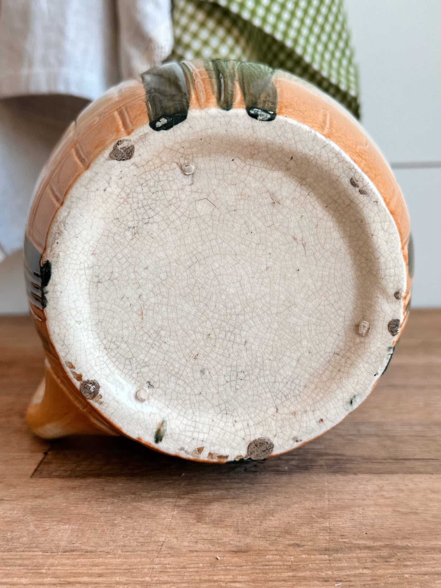 Vintage Roseville Stoneware Tulip Pitcher