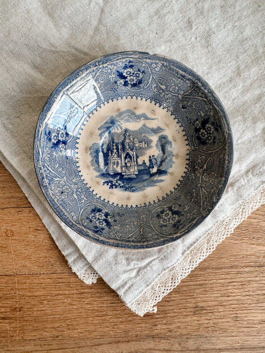 Beautiful Antique Ironstone Dish