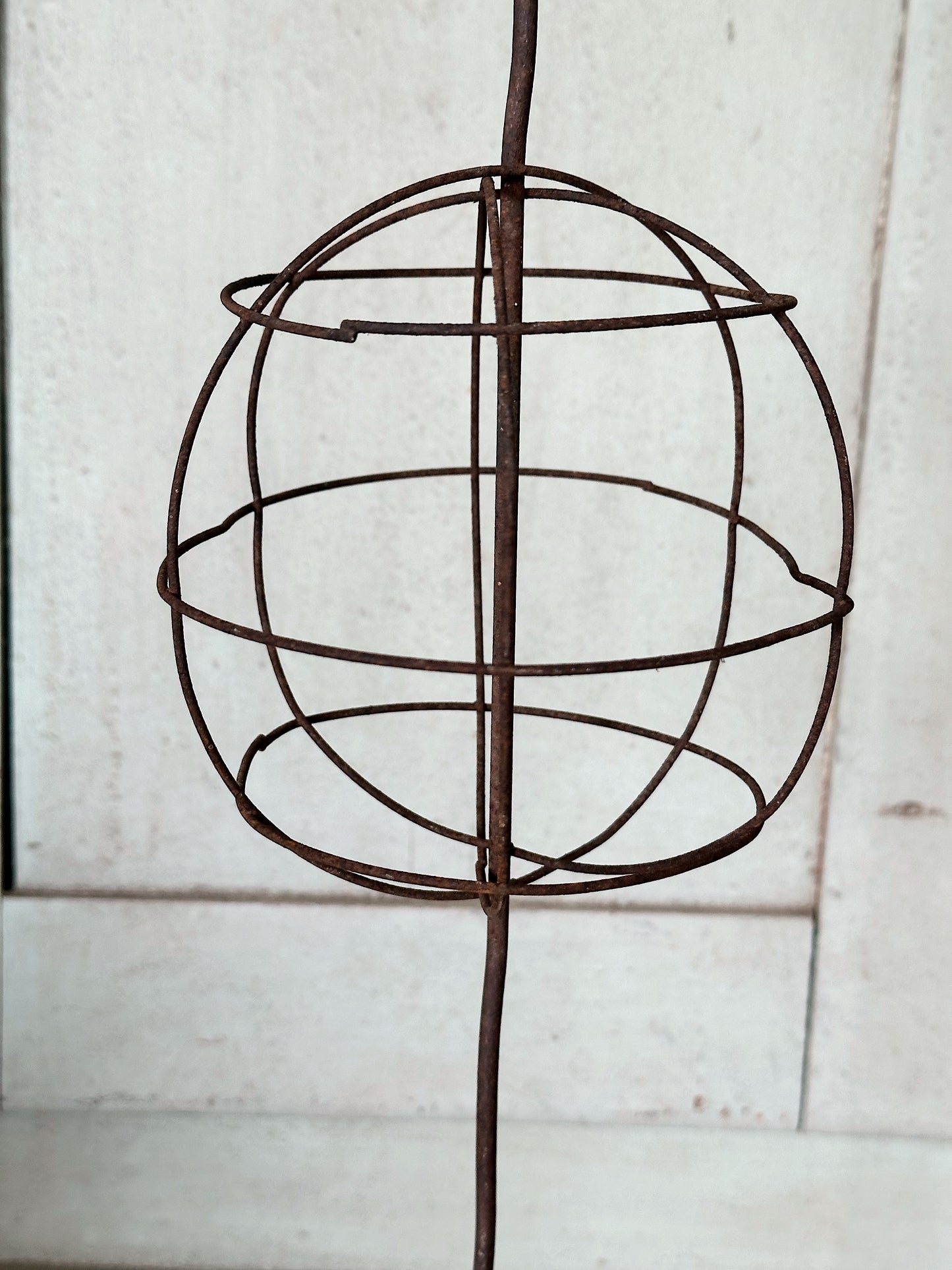Vintage Metal Wire Topiary Form