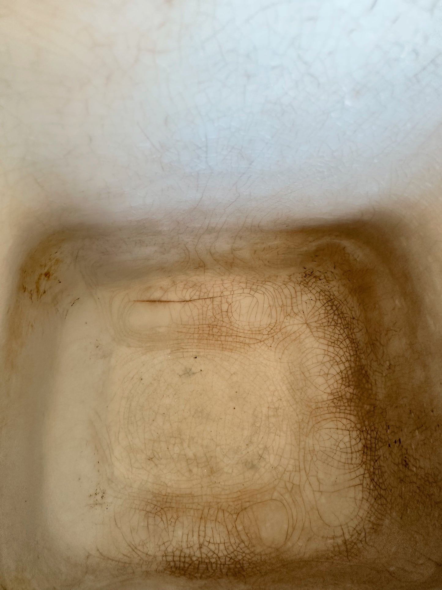 Beautifully Stained J&G Meakin Ironstone Pitcher