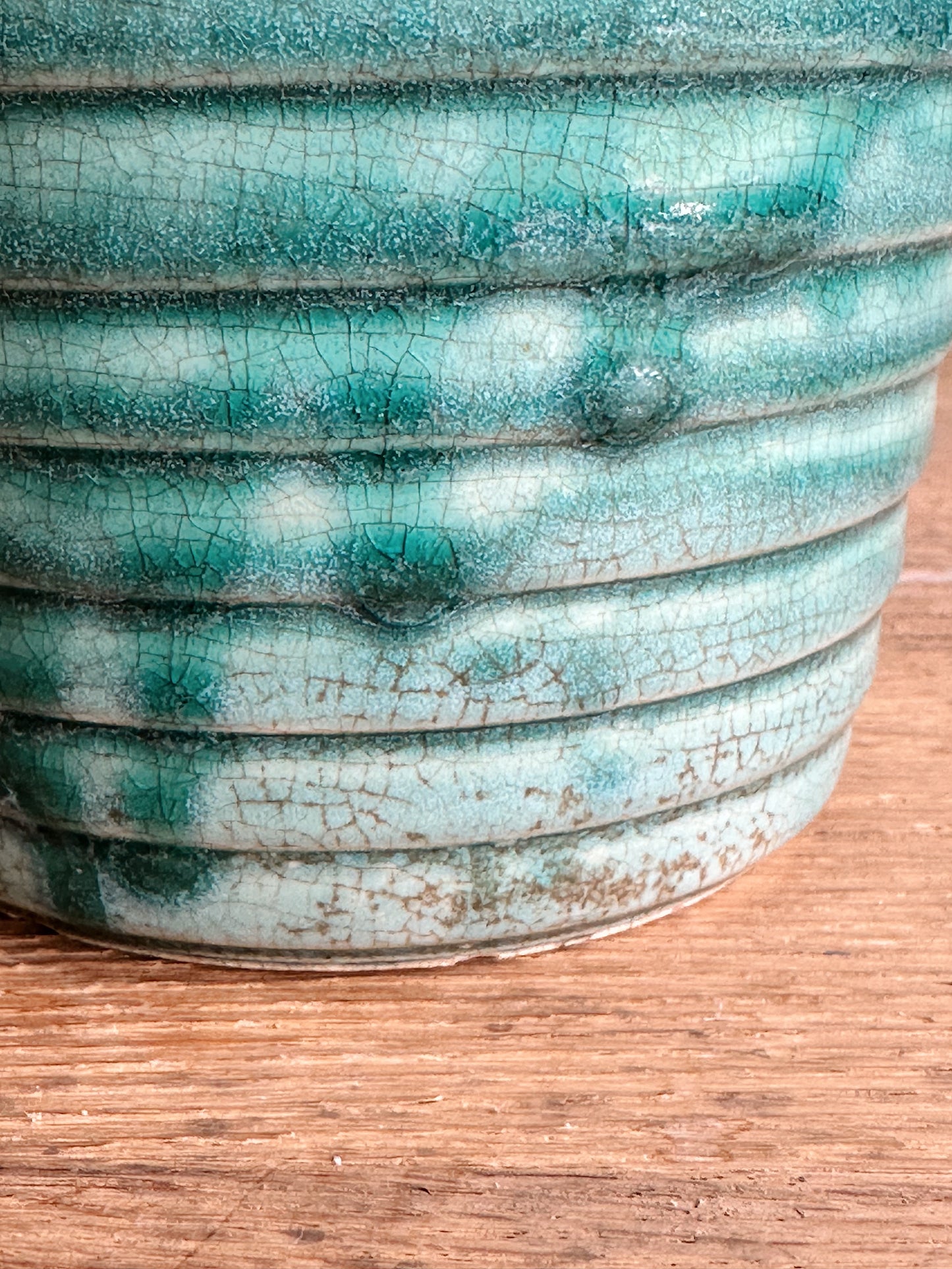 Vintage Ribbed USA Planter