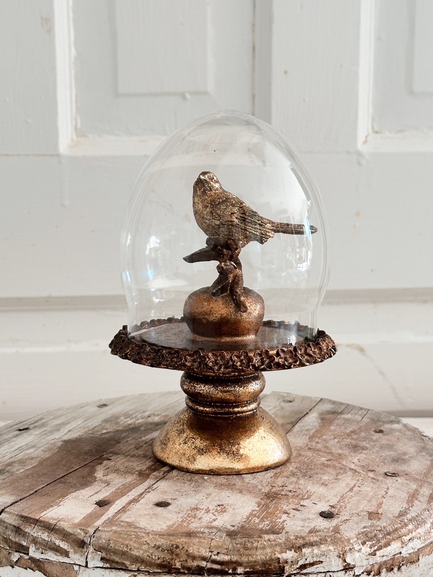 Golden Bird Cloche
