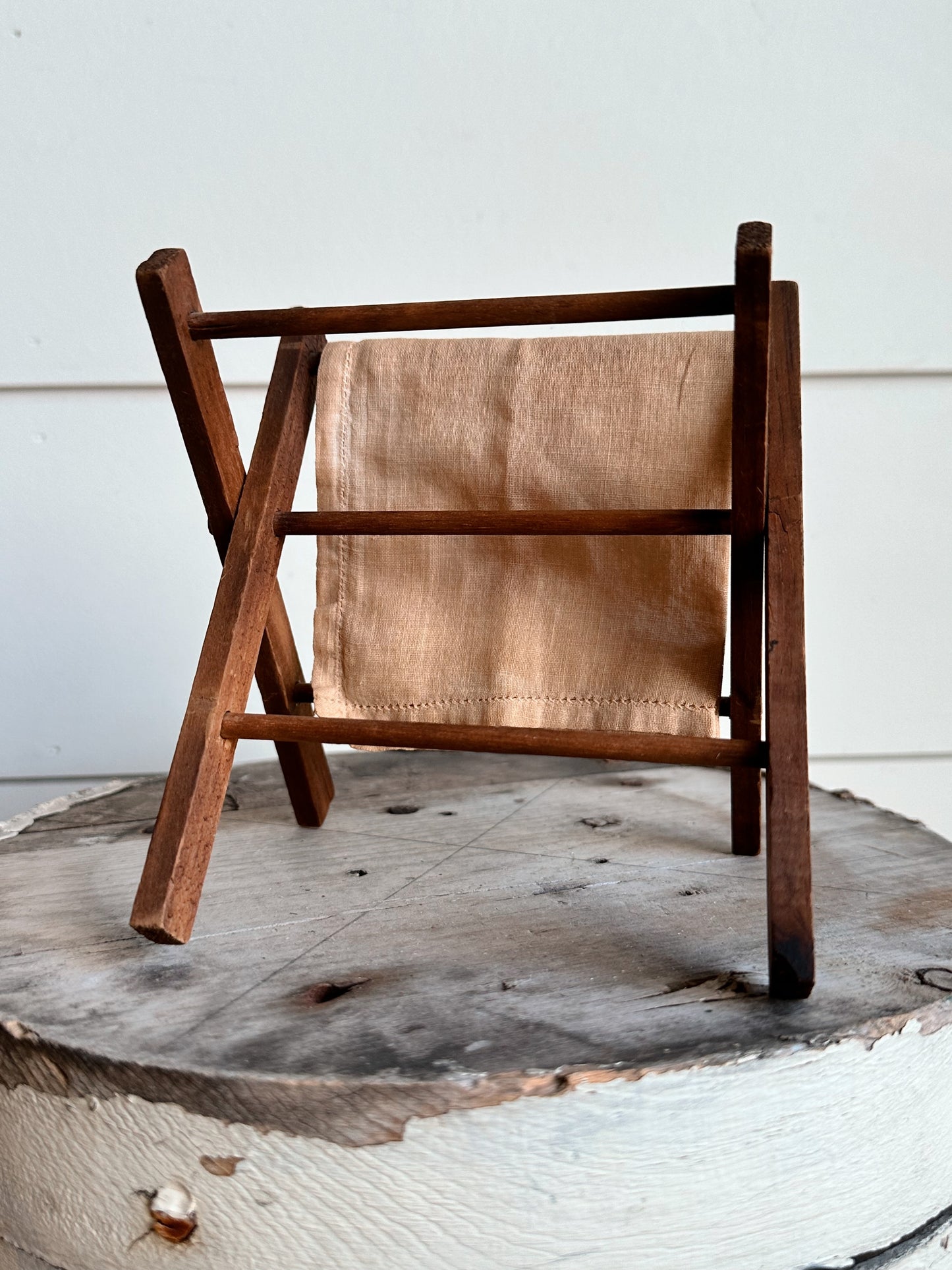 Collection of Antique Miniature Wood Laundry Items