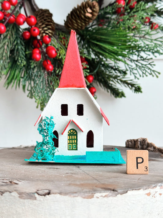 Vintage Putz Church, Japan