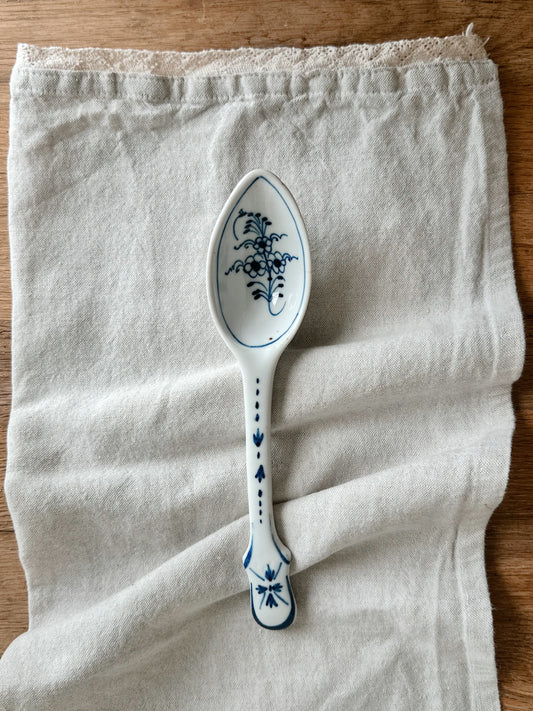 Antique Onion Ware Serving Spoon