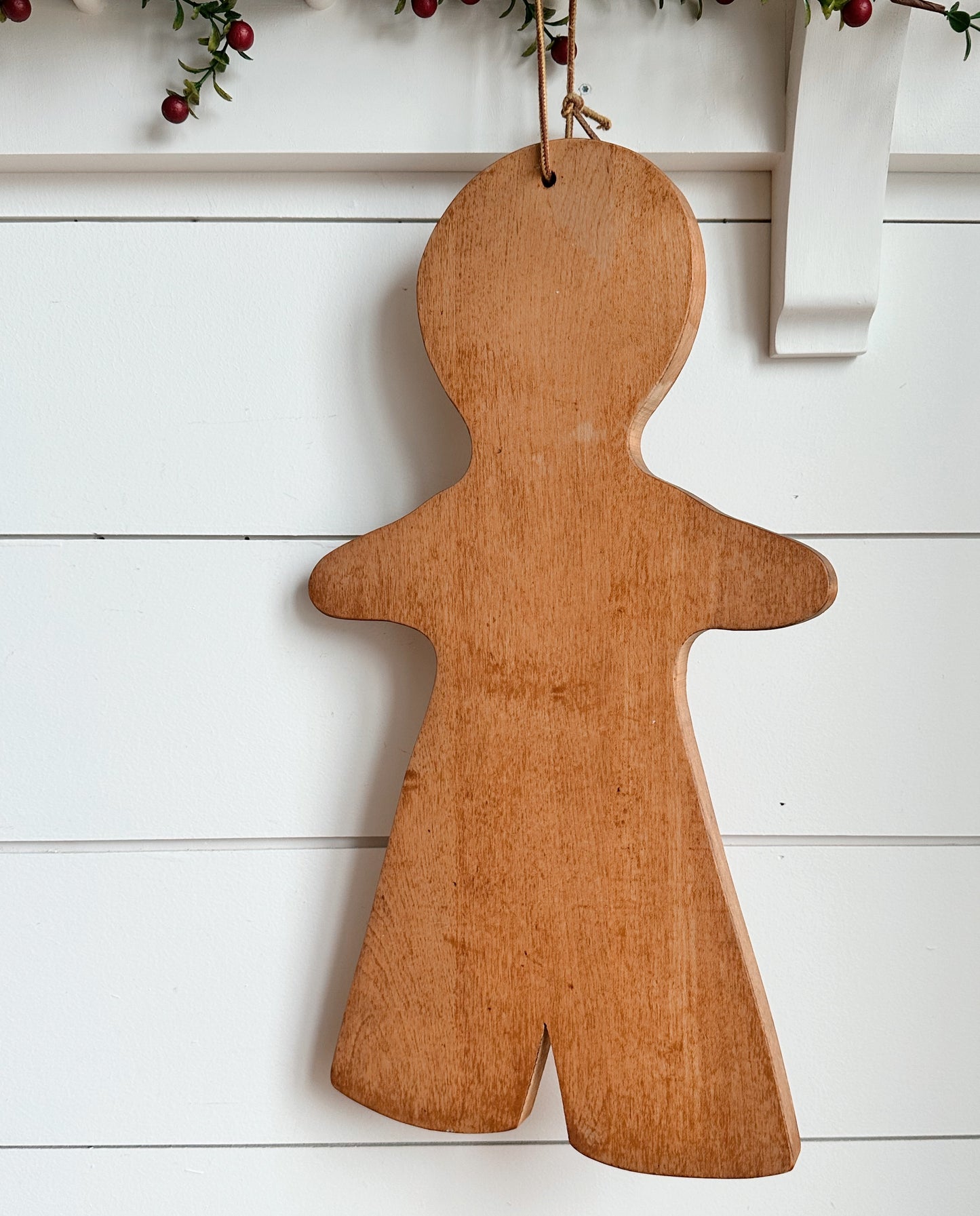 Vintage Gingerbread Man Cutting Board