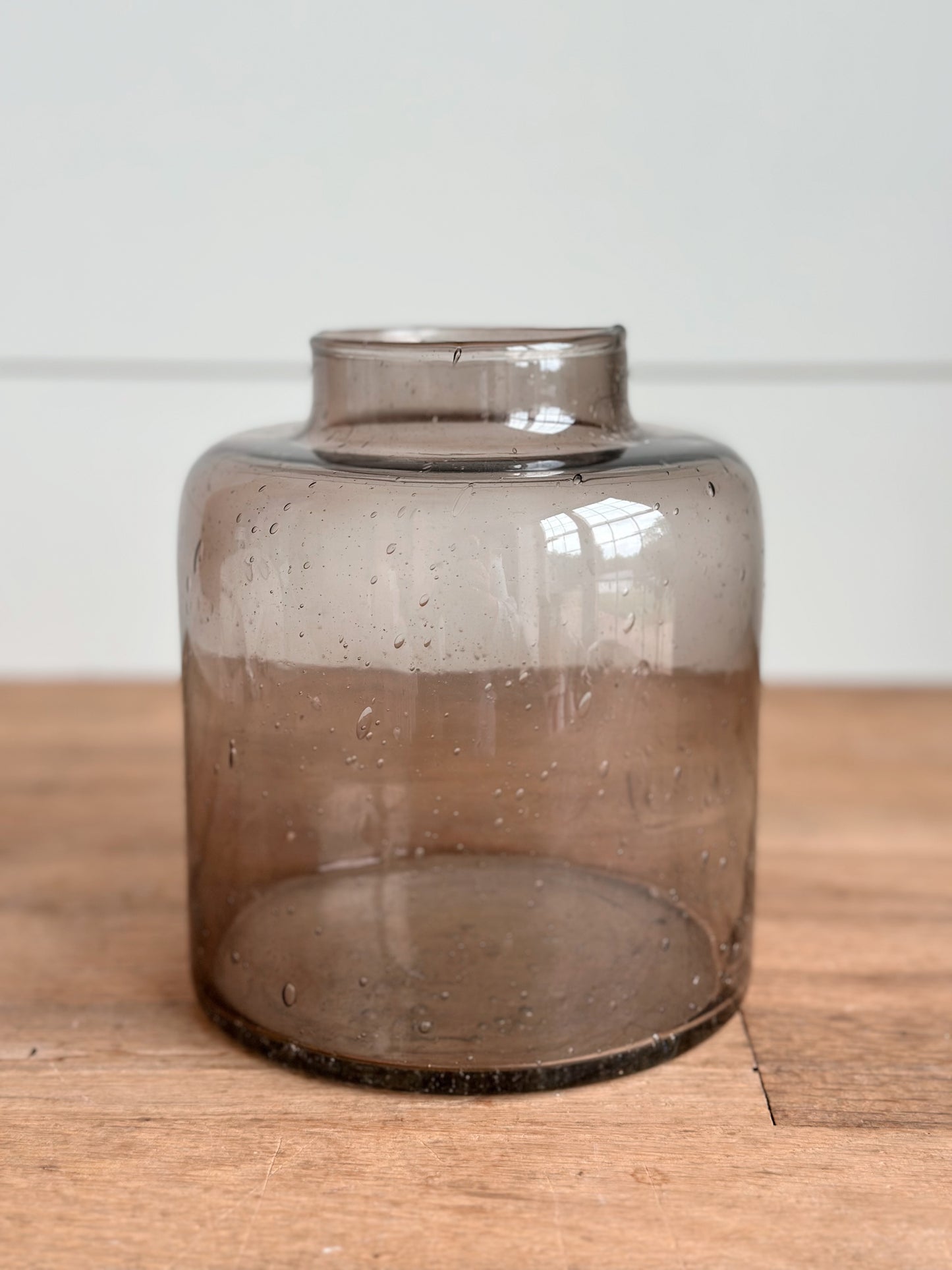 Mouth Blown Glass Vase