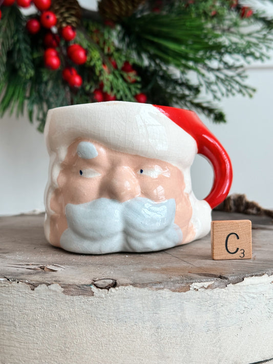 Vintage Santa Mug