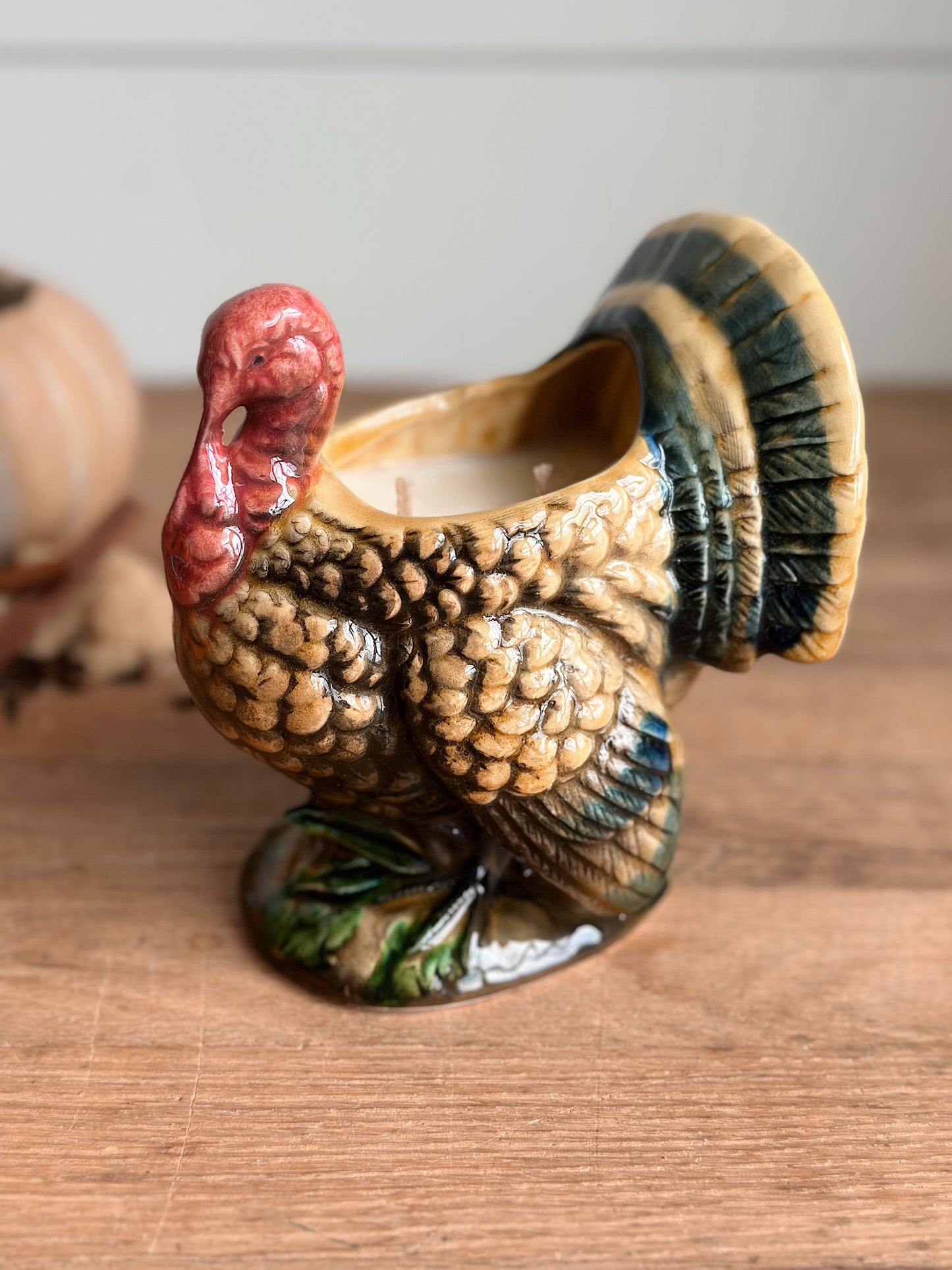 Pumpkin Chai - Vintage Turkey Planter