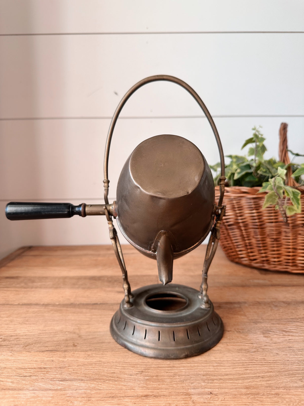 Vintage Brass Coffee Percolator