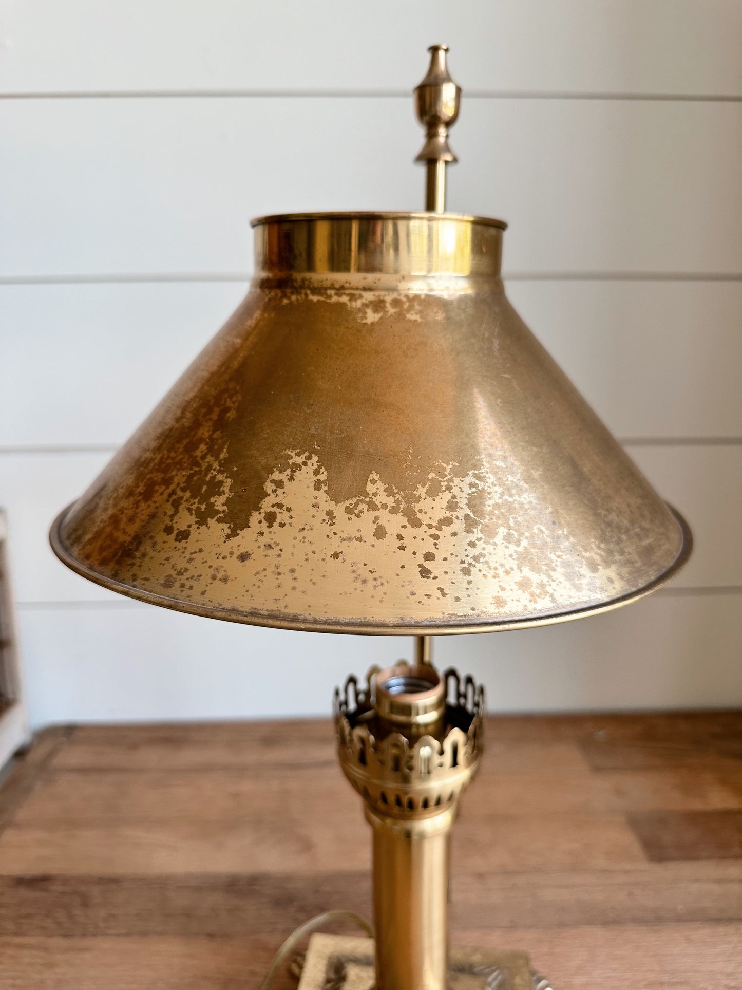 Vintage Brass Lamp