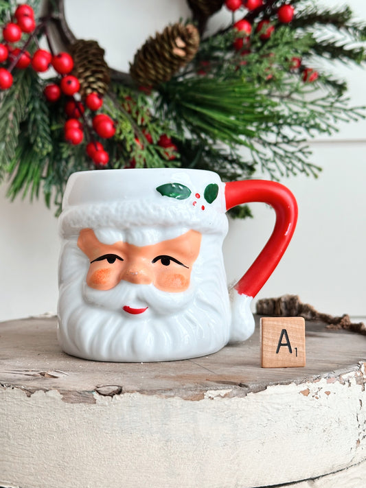 Vintage Santa Mug